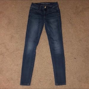 American Eagle medium wash jeans